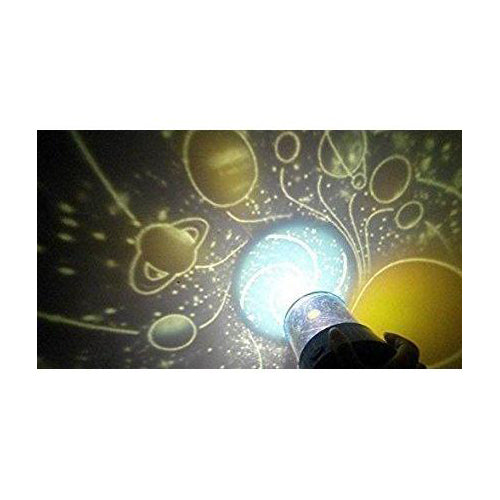 Lightahead LED Galaxy Decorative Light with Planet & Star Patterns LED Starry Night Sky Projector Lamp