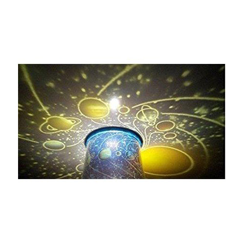 Lightahead LED Galaxy Decorative Light with Planet & Star Patterns LED Starry Night Sky Projector Lamp