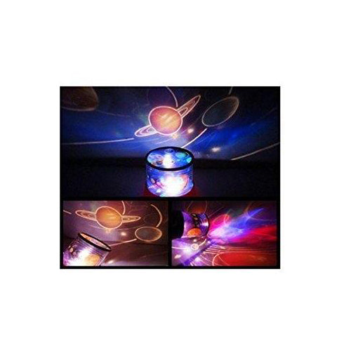 Lightahead LED Galaxy Decorative Light with Planet & Star Patterns LED Starry Night Sky Projector Lamp