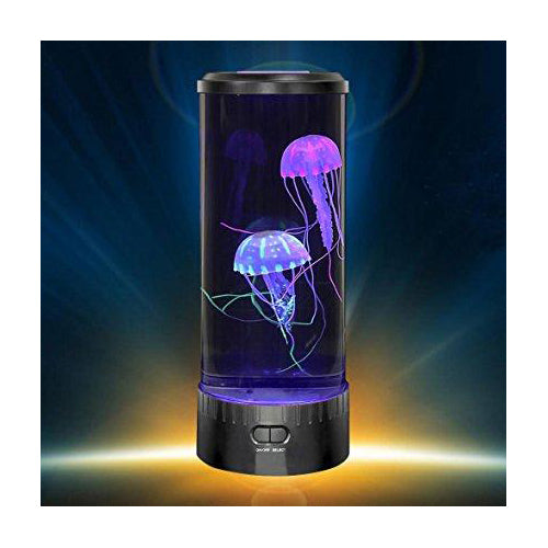 10 x Lightahead®LED Fantasy Jellyfish Lamp Round with 5 color changing light effect JellyFish Tank(Large)