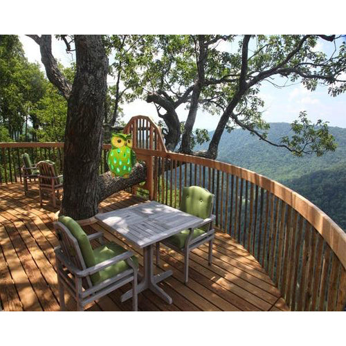 Lightahead® Solar Owl Light Ceramic Owl Powered by Solar LED Light for Park, Patio, Deck, Yard, Garden, Home, Pathway, Outside Landscape for decoration and celebration