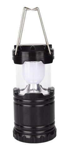 Lightahead Portable Outdoor LED Camping Lantern Equipment - Great for Emergency, Tent Light(Black)
