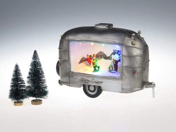 Lightahead Christmas Scene Inside Trailer A Multi Colored LED Lighted Musical with 8 melodies