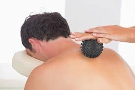 Lightahead Red Peanut Double Massage Ball and Black Spiky Massage Ball