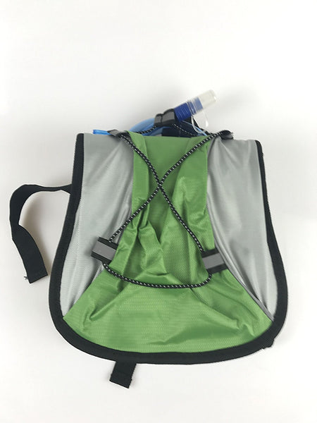 Lightahead 2L Hydration Backpack with Water Rucksack Bladder Bag for Hiking Cycling Camping (GREEN)