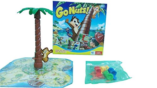 Lightahead Go Nuts! A fun game of Skill and Action. The Classic Board Game for 2 to 4 Players.