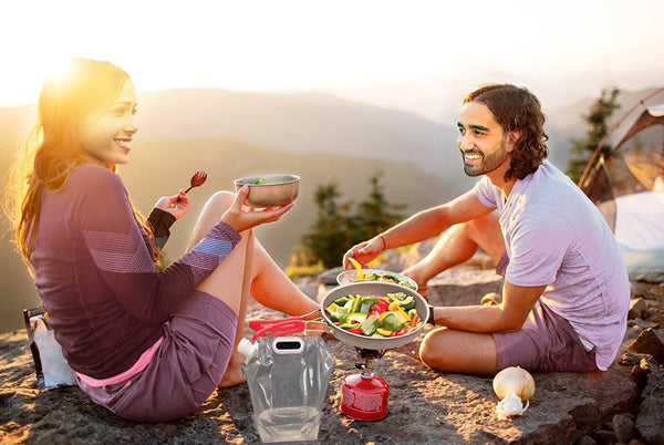 Lightahead 10 Litres BPA Free Collapsible Water Container,Folding Water Bag for Water Storage,2 pack