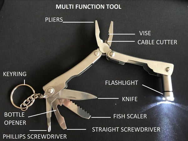 Lightahead® Survival Kit Outdoor Emergency Gear Kit for Camping Hiking Travelling or Adventures