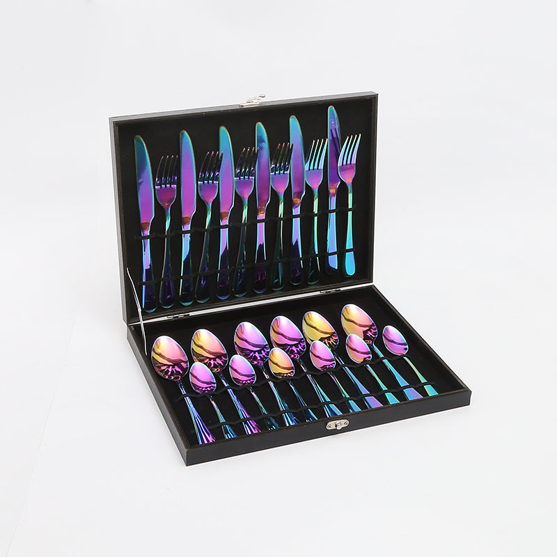 Colored Cutlery Set in Gift Box