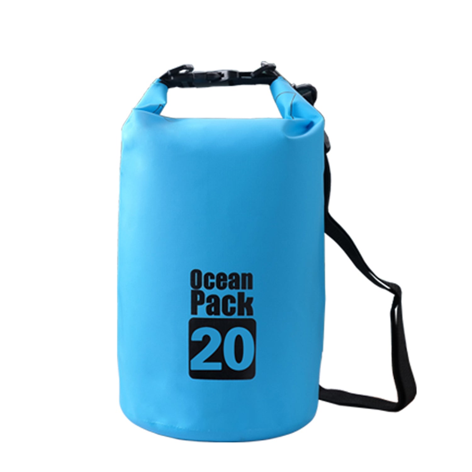 Lightahead® Waterproof Dry Bags 20L With Free Waterproof Cellphone Case (Blue)