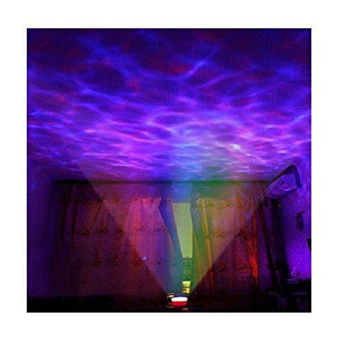 Lightahead Ocean Master Romantic Relaxing Ocean Wave Light Projector, Multicolor