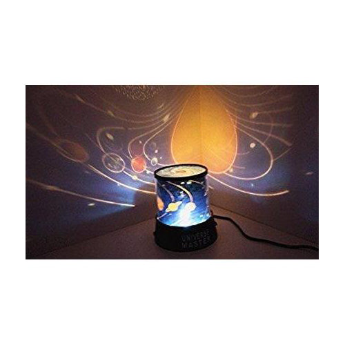 Lightahead LED Galaxy Decorative Light with Planet & Star Patterns LED Starry Night Sky Projector Lamp