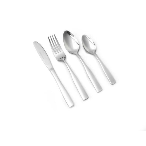 Lightahead Mirror Polished 24 pcs Stainless Steel Flatware Tableware Cutlery Set with Tray