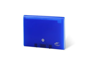 Lightahead LA-7551 Expanding file folder with 13 pockets Available in Colors Blue, Green (Blue)