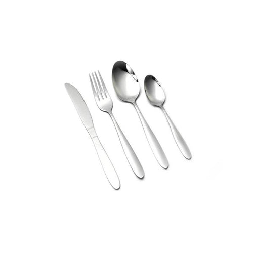 Lightahead 24pcs Stainless Steel Flatware Tableware Cutlery Set with Tray