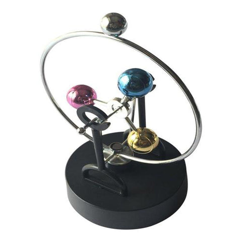 Lightahead Magnetic Swing Kinetic Art Balancing in Perpetual Motion Decoration for Home & Office (Balance Balls)