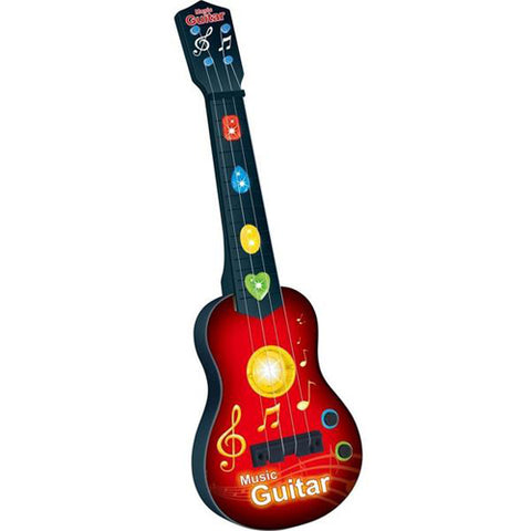 Lightahead Kids Rock and Roll Electric Guitar Toy with Preset Music & Vibrant Sounds