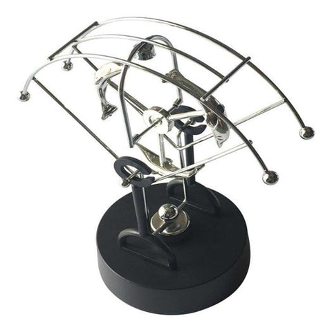 Lightahead Magnetic Swing Kinetic Art Balancing Toy in Perpetual Motion Decoration for Home & Office (Dolphin)