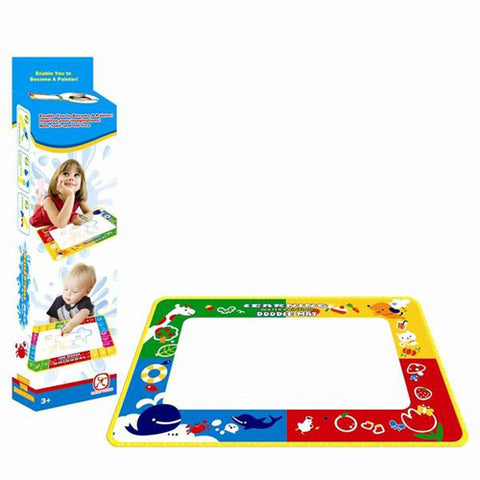 Lightahead All New Water Doodle Mat four Color Children Drawing coloring book with Magic pen