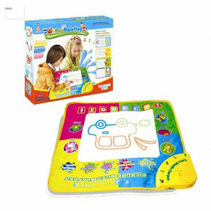 Lightahead All New Water Doodle Music & Light 2 in 1 Mat. 3 Color Children Water Drawing Mat Board
