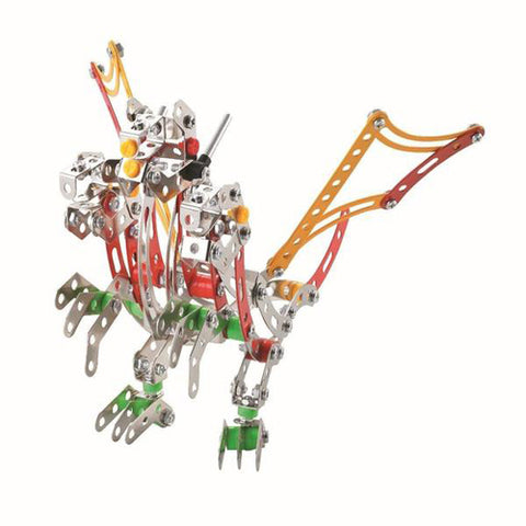 Lightahead Assembly Metal Dragon Model Kits Toy Dragon to Assemble. Puzzles Set for Kids, 275 pcs metal blocks