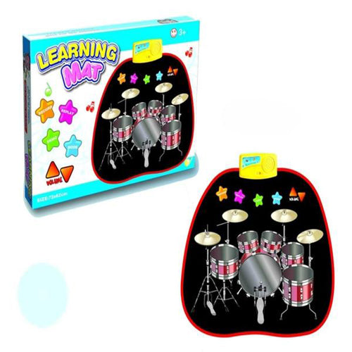 Lightahead Folding Step & Play Walk on Jazz Drum Musical Mat with Touch Play Keyboard for Children & Kids to Dance ,walk or crawl On .