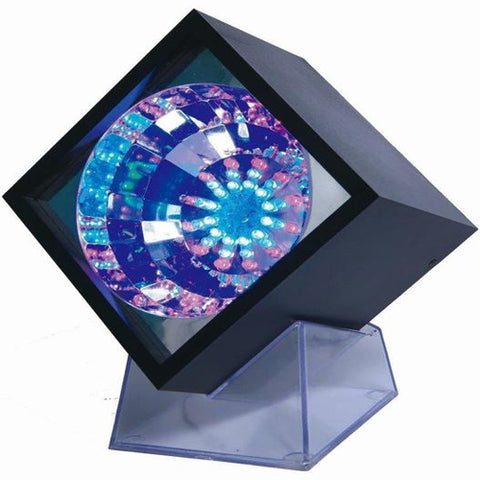 Lightahead LED Flashing Cube With Transparent Base and Color changing 47 LEDs for Disco party club