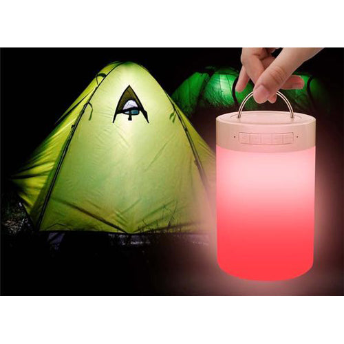 Lightahead® LED Colorful Light Speaker Portable Wireless Bluetooth Speaker, Lamp Night Light