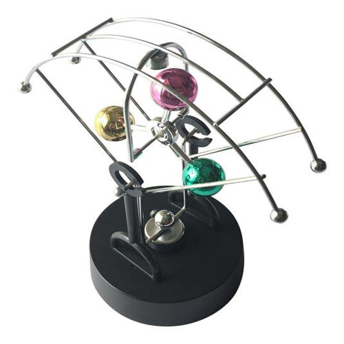 Lightahead Magnetic Swing Kinetic Art Balancing Toy in Perpetual Motion Decoration for Home & Office (Balance Balls)