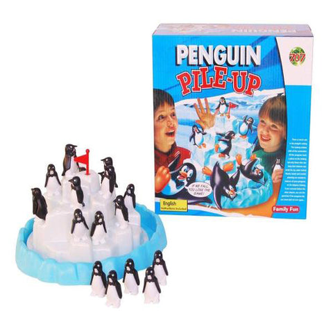Lightahead Penguin Pile-Up Balancing Educational Fun Board Game for 1 to 6 Players,