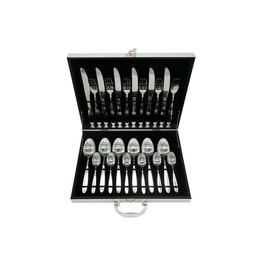 Lightahead 24pcs Stainless Steel Cutlery Set in Gift Box