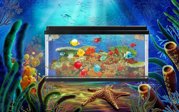 Lightahead® Artificial Marine Aquarium with Multi Colored LED (Big size)