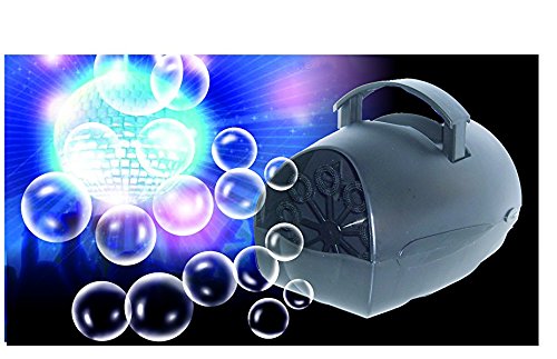 Lightahead Portable Hubble Bubble Blowing Machine Bubble Maker with Battery or Adapter for Indoors & Outdoors Parties & Disco