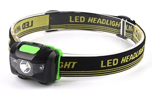 Lightahead Headlamp, Super Bright 200 lumen LED Headlight, Lightweight, Waterproof, Hands free