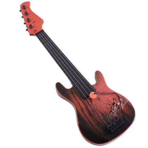Lightahead® Simulation Wood Color Guitar 23 Inch Steel String Guitar Ukulele