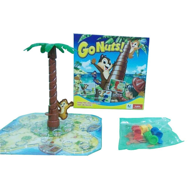 Lightahead Go Nuts! A fun game of Skill and Action. The Classic Board Game for 2 to 4 Players.