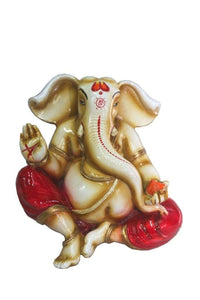 Lightahead The Blessing A colored Wall Hanging Lord Ganesh Ganpati Elephant Hindu God made in India