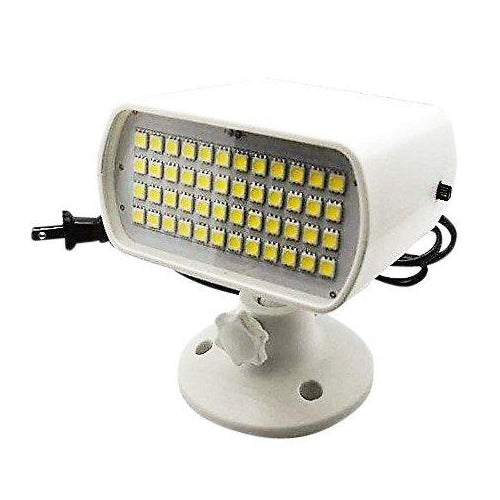 Lightahead Auto, Sound Activated 6 Colors Strobe Light with 48 LEDs Flash Rate Adjustable Disco DJ