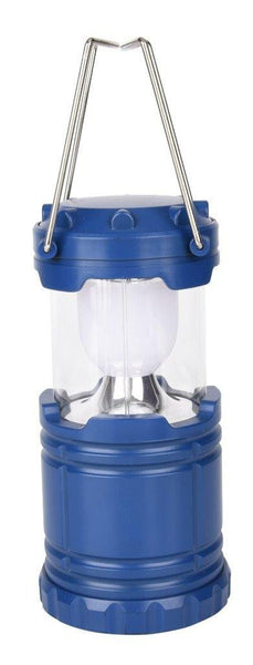 Lightahead Set of 2 Portable Outdoor LED Camping Lantern Equipment with Battery (Blue)