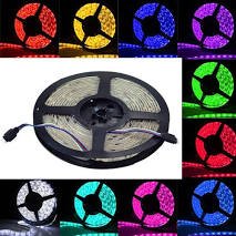 Lightahead 16.4 feet 5 Meter IP65 Waterproof Flexible strip Light roll 300 Leds Color Changing RGB