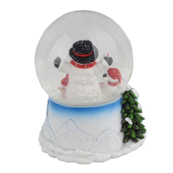 Lightahead Musical Christmas Snowman Water Globe with music 100 MM in Poly resin