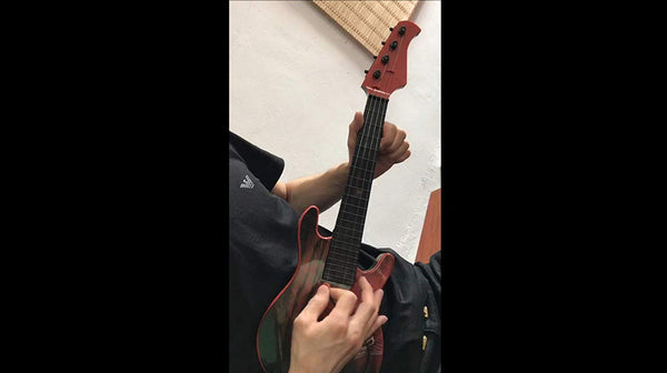 Lightahead® Simulation Wood Color Guitar 23 Inch Steel String Guitar Ukulele