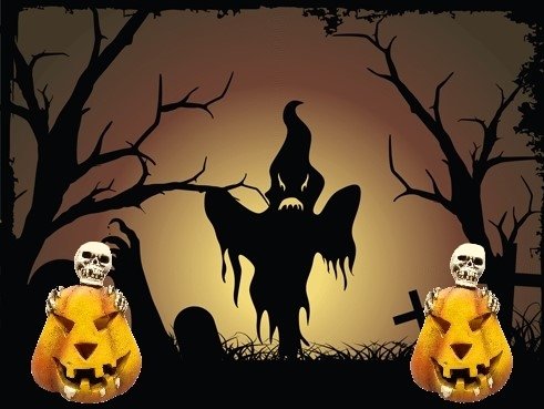 Lightahead Solar Powered Skeleton Pumpkin light Halloween Decoration Light Outdoor Garden Light Multi-Color Changing Skull