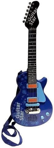 Lightahead Sound Music and Light Fun Junior Guitar for Kids & beginners Great Gift Blue (Gui5862C)