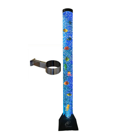 LA-120BF 3.9 FT , Bubble Fish Tube Lamp with 5 Color Light Effects  (With Wall Bracket)